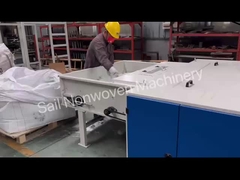 Fiberglass nonwoven felt needle punching production line