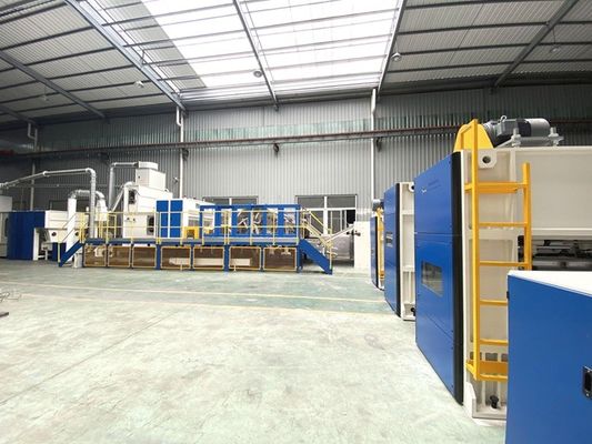 High Speed 1200rpm 7500needle density Needle Punching Machine with suction cleaning system