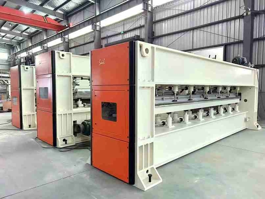 High Speed 1200rpm 7500needle density Needle Punching Machine with suction cleaning system