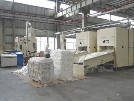 400kg/Hr 100gsm To 800gsm Filter Felt Needle Punching Production Line