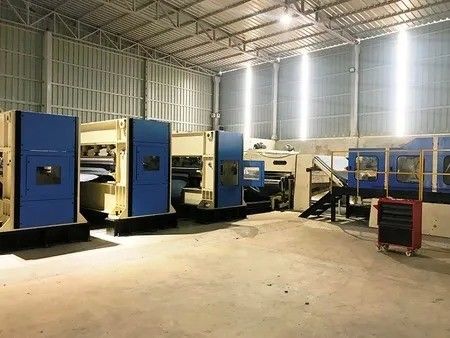 2000mm - 7000mm Nonwoven Needle Punching Production Line Shoddy Fiber Felt Production Line