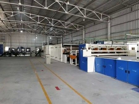 Polyester Low Melt Fibers Thermal Bonding Machine Soft Cap Wadding Machine Production Line